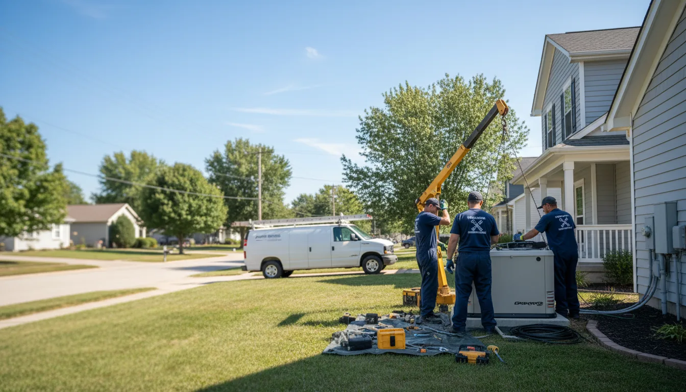 Generator Installation in Green Valley, WI near me